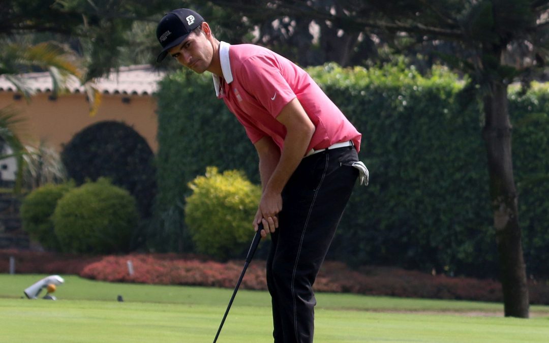 Luis Fernando Barco lidera el Abierto de Golf Mazda 2018