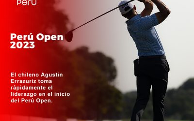 El chileno Agustin Errazuriz toma rápidamente el liderazgo en el inicio del Perú Open