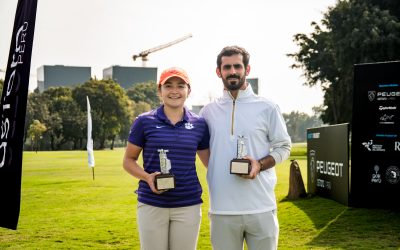 Santiago Zubiate y Aitana Tuesta, campeones del Abierto Peugeot