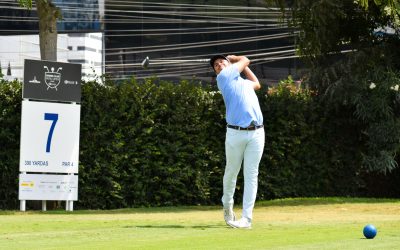 En pie de batalla, Julián Périco asciende al Top-10 del Perú Open 2025