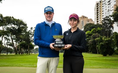 Rafael Claux y Luisamariana Mesones brillaron en el Campeonato Nacional de Juego por Golpes 2025