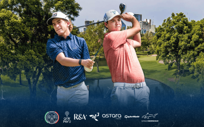 Tiago Ledgard y Patrick Sparks, esta semana en el Nacional Amateur de México