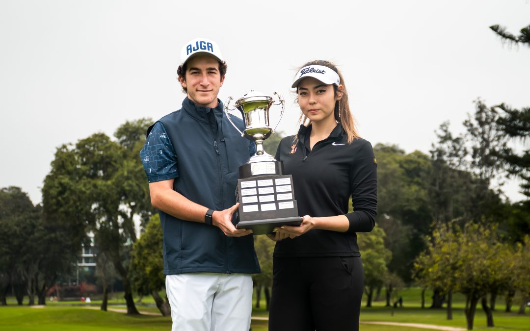 Tiago Ledgard y Luisamariana Mesones, ganadores del Nacional de Aficionados 2025